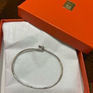James Avery Hammered hook-on bracelet
